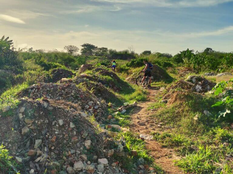 Mountainbike Tour Kuba - Auf dem Basurero von Havanna