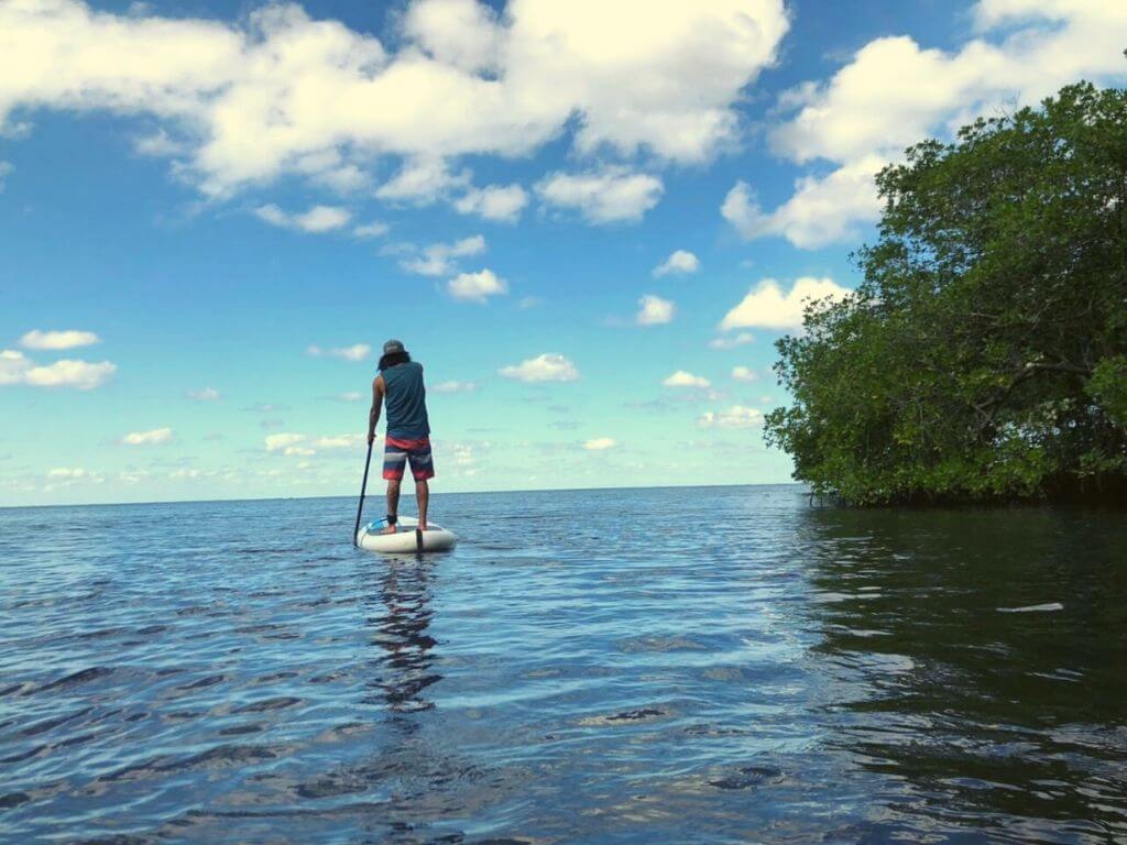 Stand-Up-Paddling in Kuba