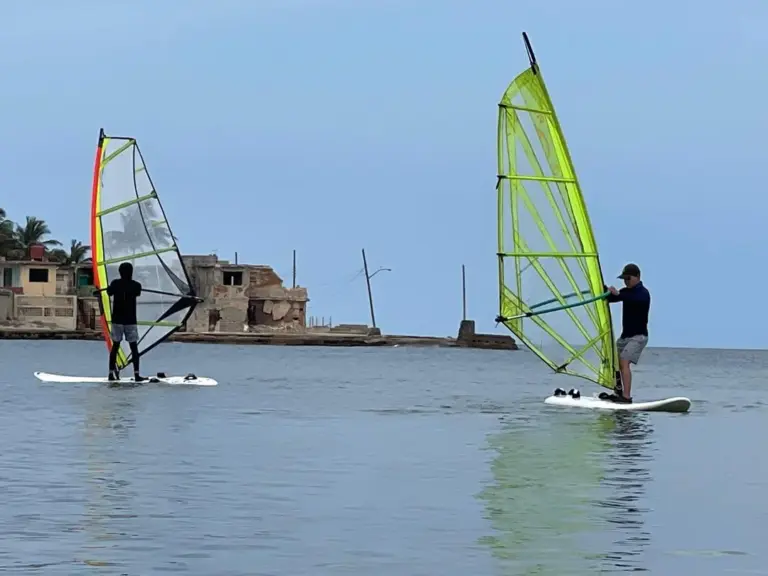 Windsurfen in Havanna