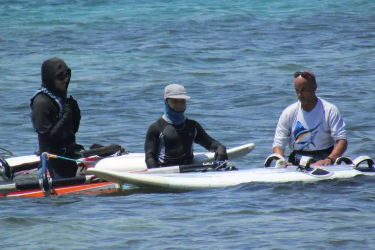 Windsurfunterricht in Havanna