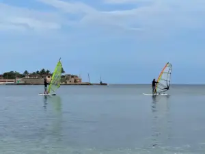 Windsurf in Havanna, Kuba