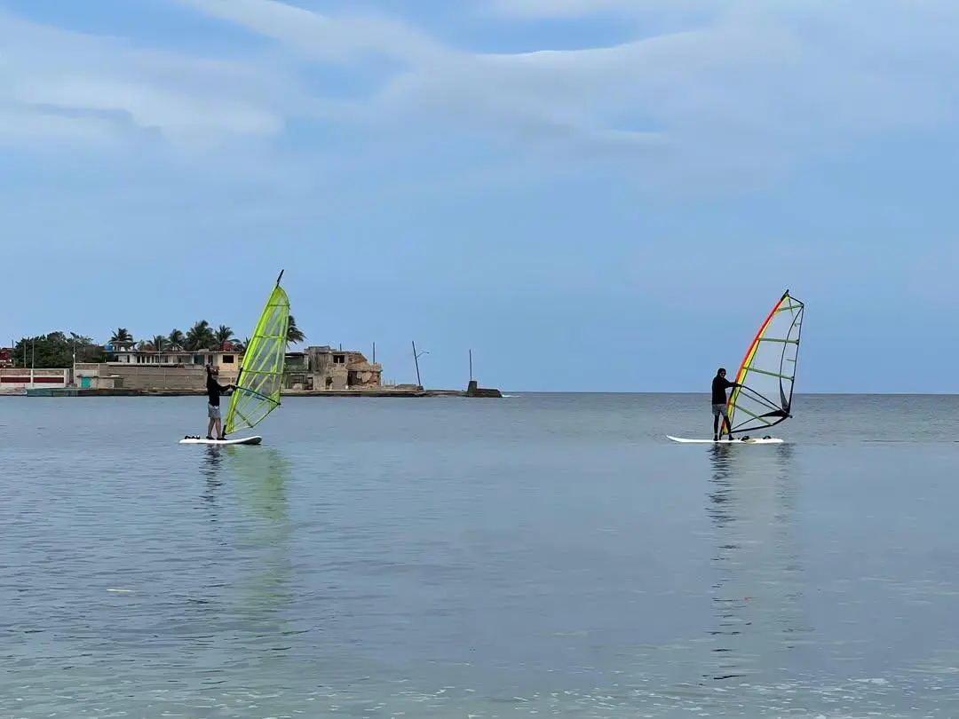 Windsurf in Havanna, Kuba