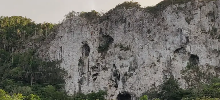 Klettersektor in Playa Jibaoca