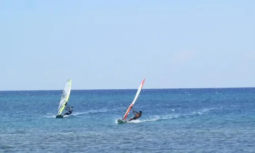 Windsurf in Havanna, Kuba